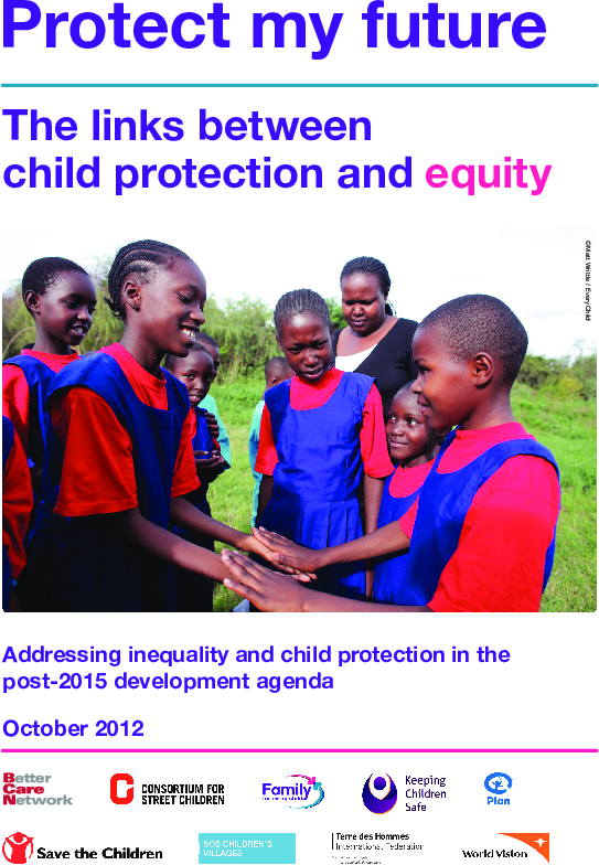 Protect my future The links between child protection and equity Save