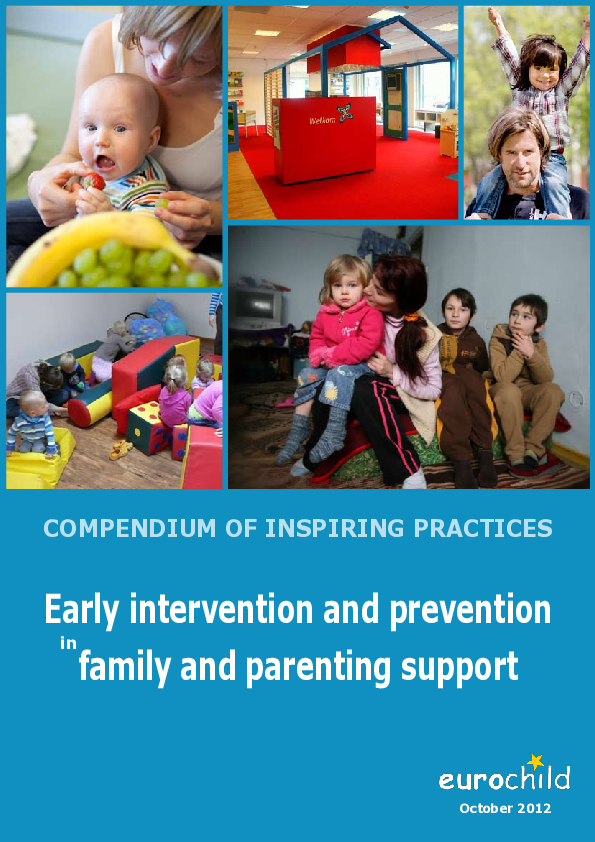 Compendium of inspiring practices on early intervention and prevention