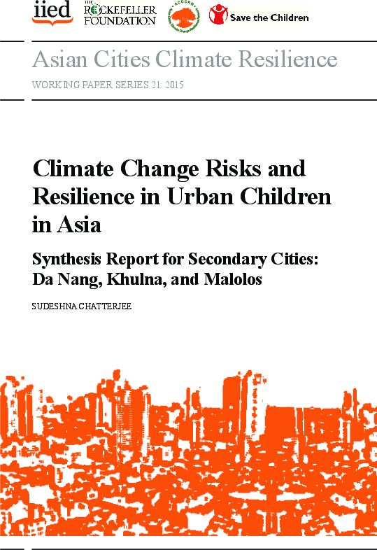 Climate Change Risks and Resilience in Urban Children in Asia
