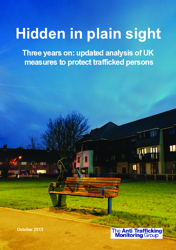 Hidden in plain sight Three years on updated analysis of UK measures