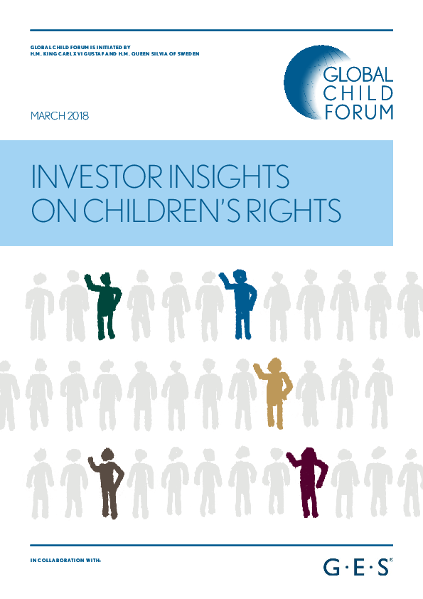 Investor Insights On Children’s Rights | Save The Children’s Resource ...