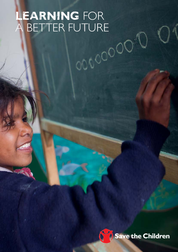 Learning For A Better Future | Save The Children’s Resource Centre