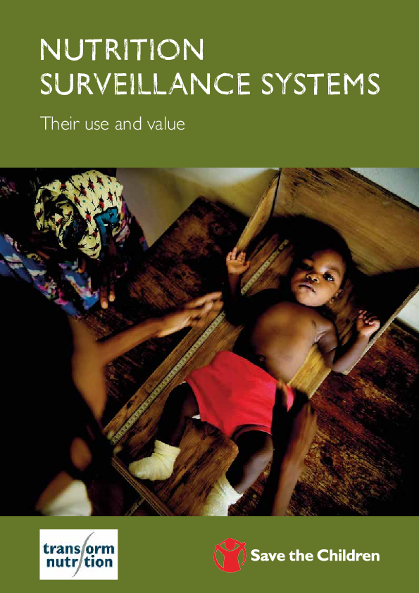 Nutrition Surveillance Systems Their use and value Save the Children