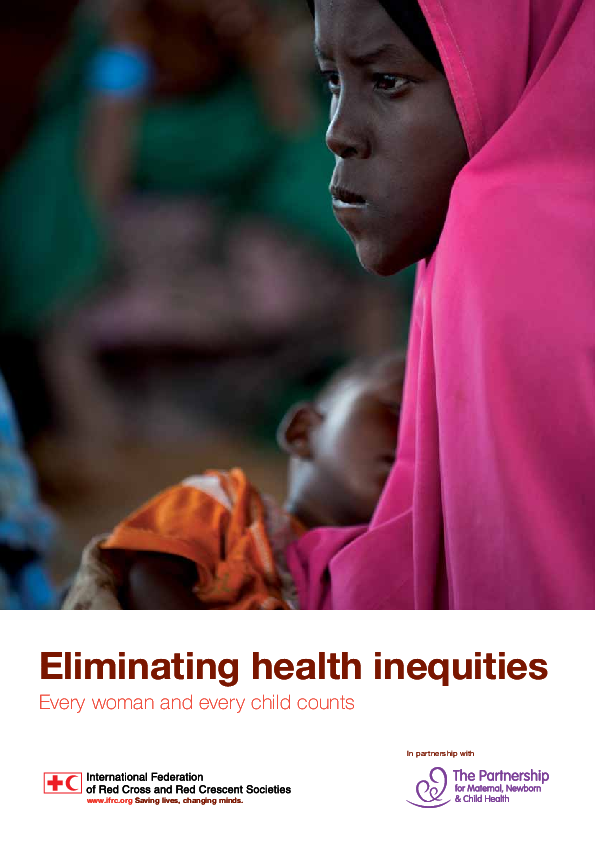 Eliminating health inequities: Every woman and every child counts ...