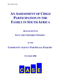 An Assessment Of Child Participation In The Family In South Africa ...