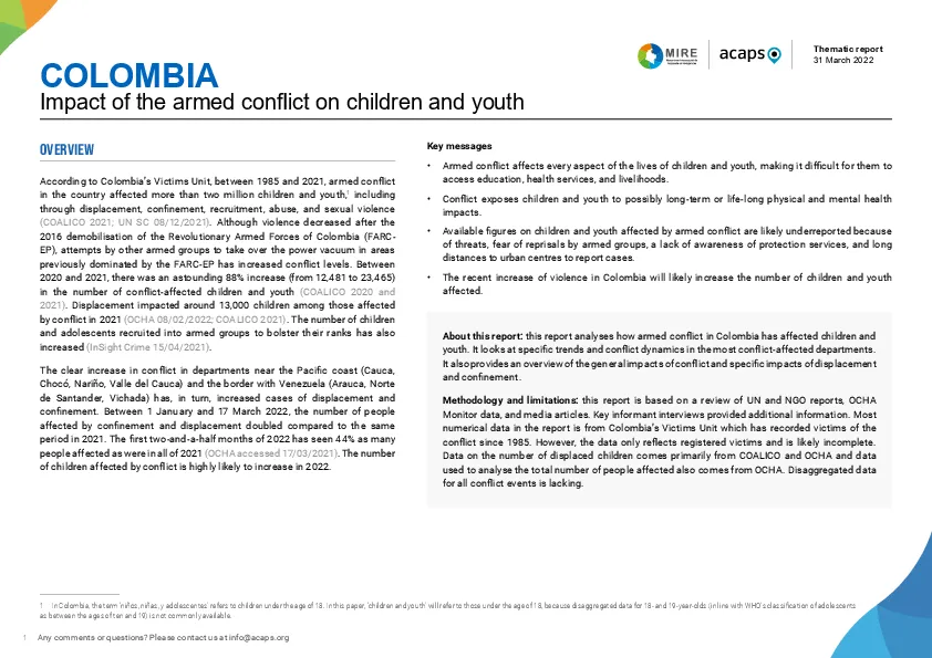 20220331_acaps_mire_thematic_report_colombia_impact_on_children_and_youth(thumbnail)