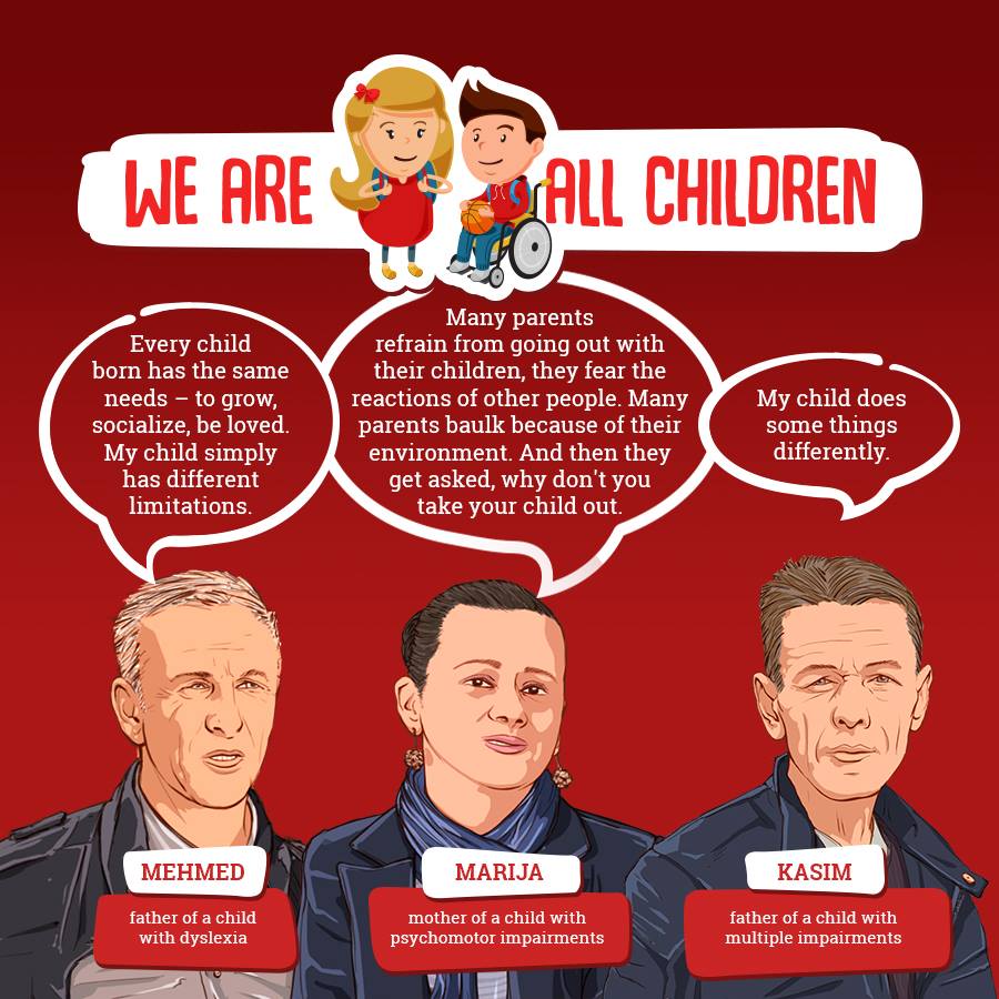 "We are All Children" Infographic