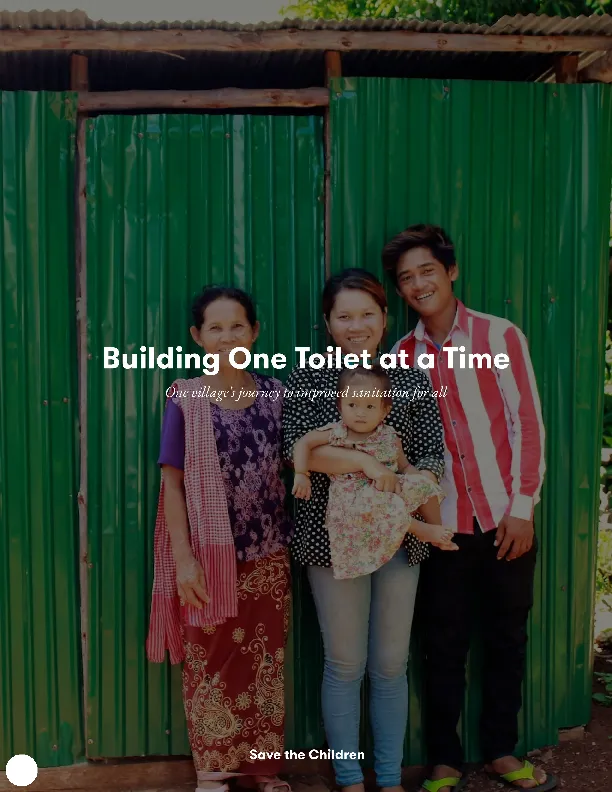Building One Toilet at a Time: One village’s journey to improved sanitation for all