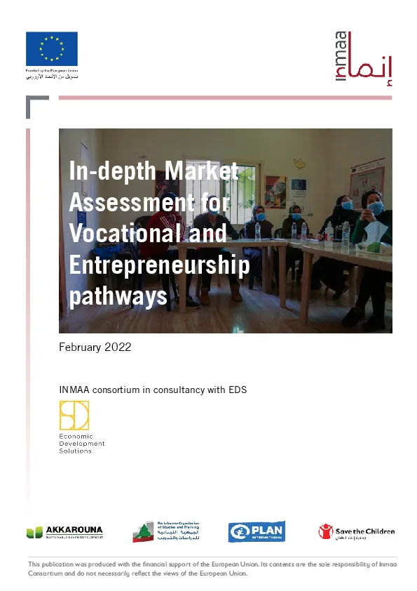 In-depth Market Assessment for Vocational and Entrepreneurship Pathways