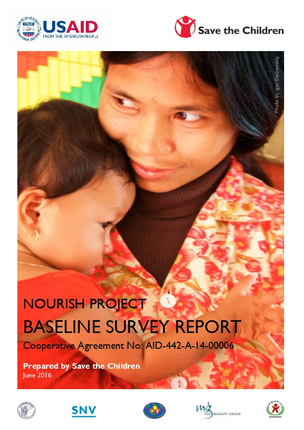 NOURISH Project: Baseline Survey Report