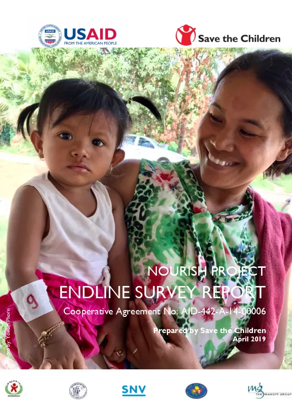 NOURISH Project: Endline survey report