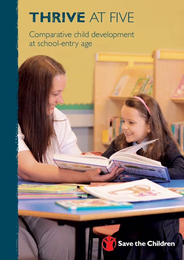High 5 Approach Child Development Thrive at five: Comparative child development at school-entry age ...