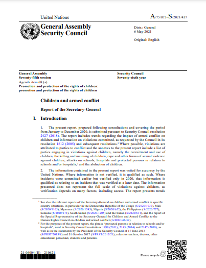children-and-armed-conflicts