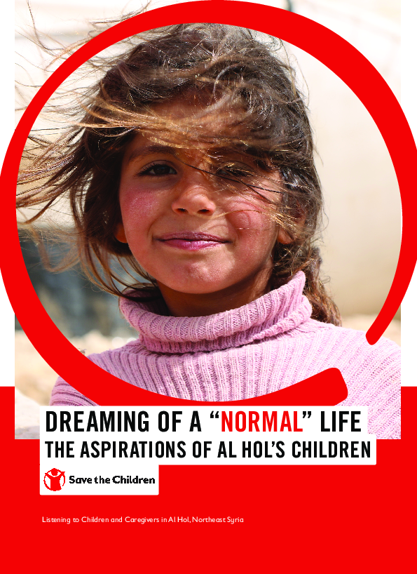 Dreaming of a “Normal” Life: Aspirations of Al Hol’s children