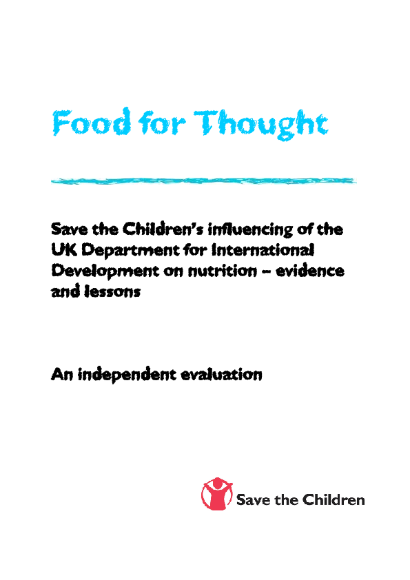 food-for-thought-save-the-children-s-influencing-of-the-uk-department