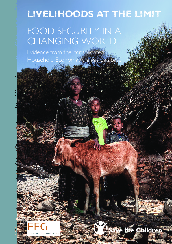 Livelihoods at the limit Food security in a changing world. Evidence