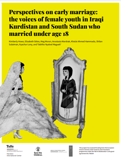 Perspectives on Early Marriage: The voices of female youth in Iraqi Kurdistan and South Sudan who married under age 18