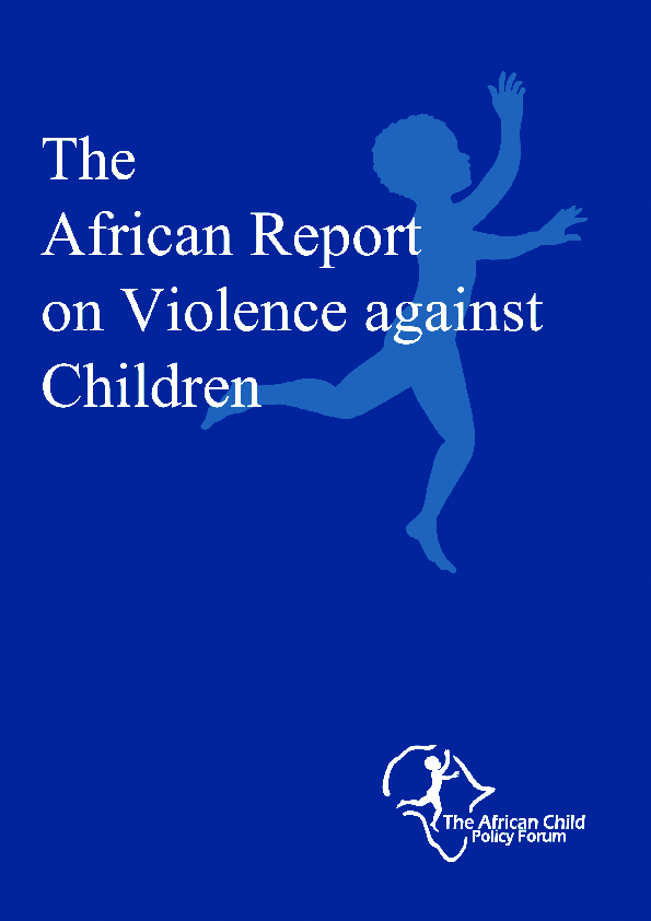 The African Report on Violence against Children | Save the Children’s ...