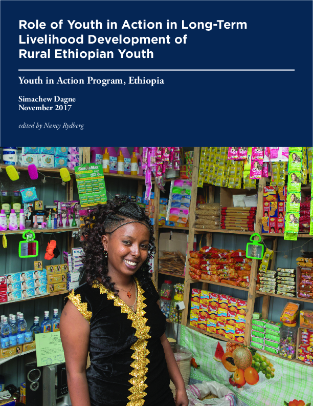 Role of Youth in Action in Long-Term Livelihood Development of Rural ...